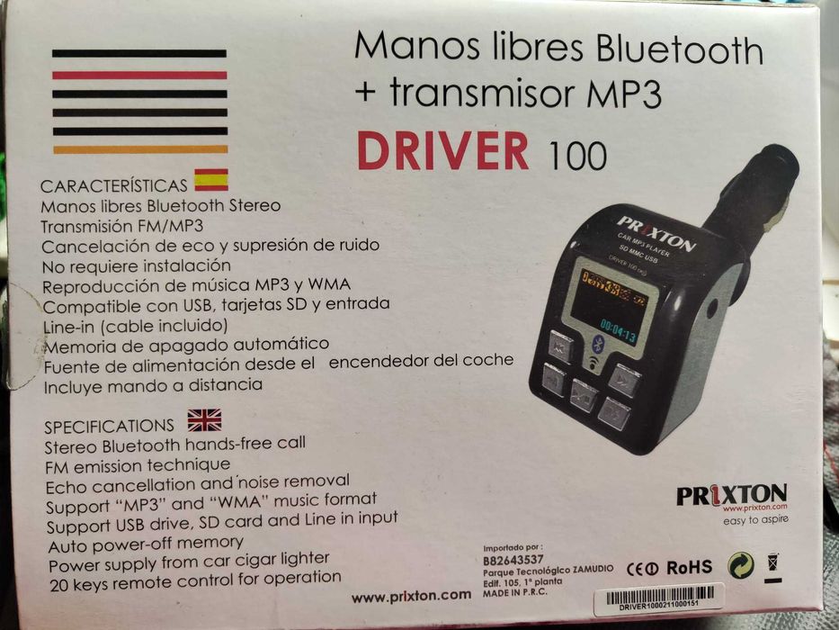 Leitor MP3 para isqueiro