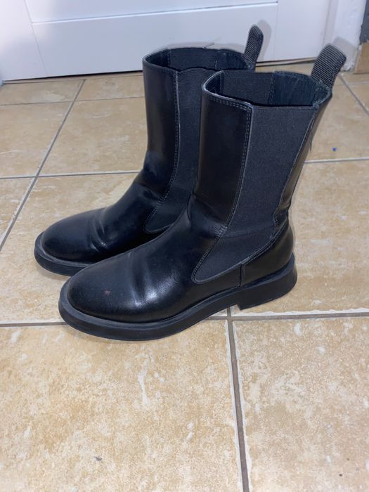 Solidne buty na jesień z grubą podeszwą