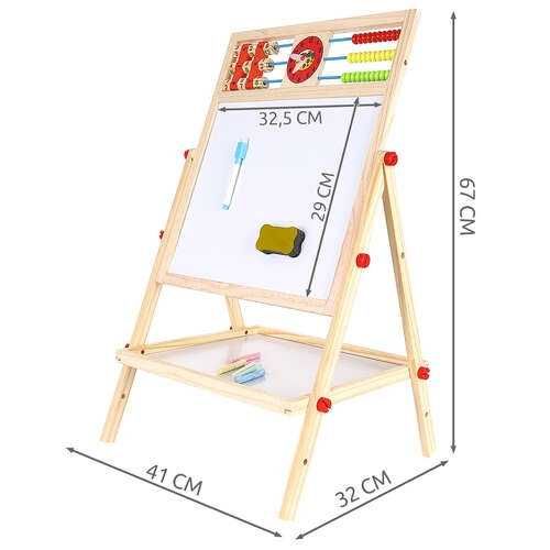 NOWA!! Tablica dwustronna drewniana