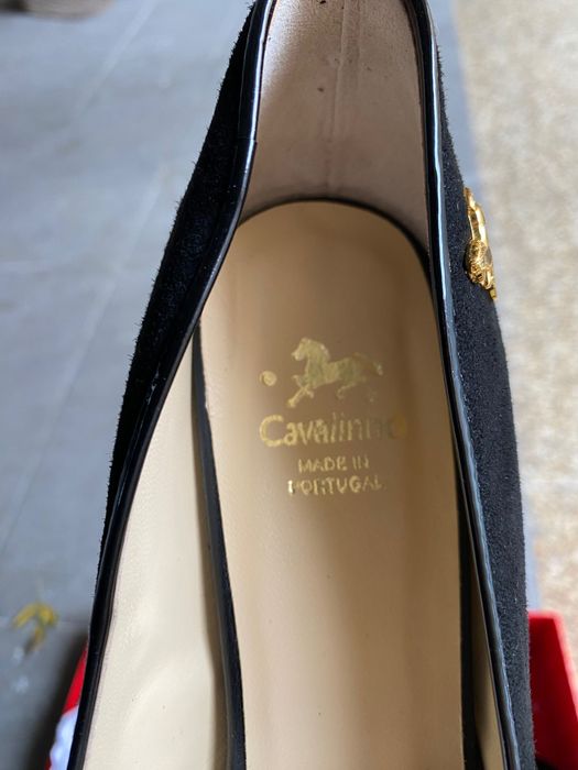Sapatos Salto Alto – Cavalinho, 39, Preto (ÓTIMO ESTADO)