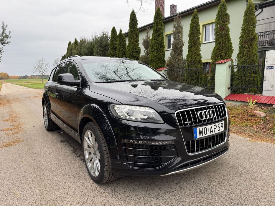 Audi Q7 Audi Q7 3.0 TDI • 2014 r. • V12 Style Pack • NISKI PRZEBIEG