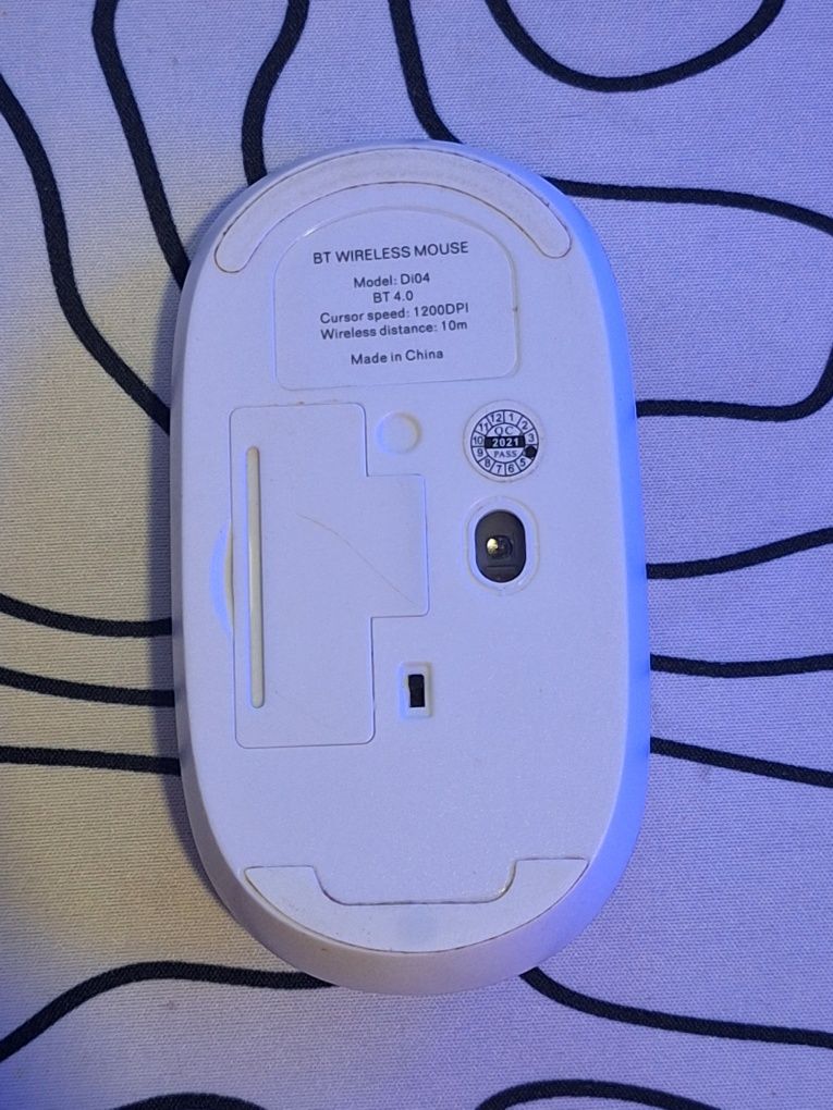 Бездротова Миша Носо Wireless Bluetooth Mouse Di04 White