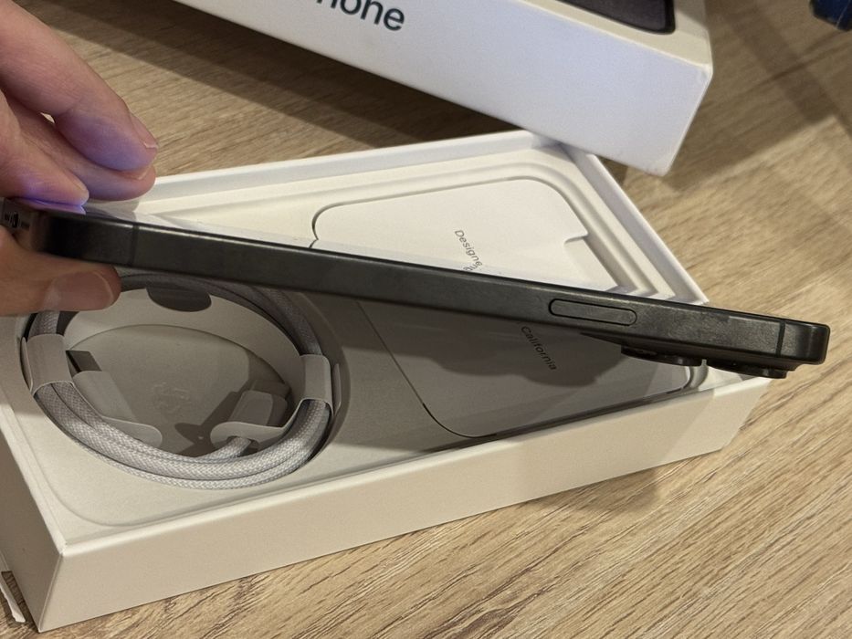 Iphone 15 Pro Max 256GB Como novo Original Black Titanium