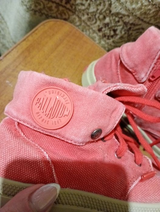 Высокие кеды PALLADIUM 27,5 размер.