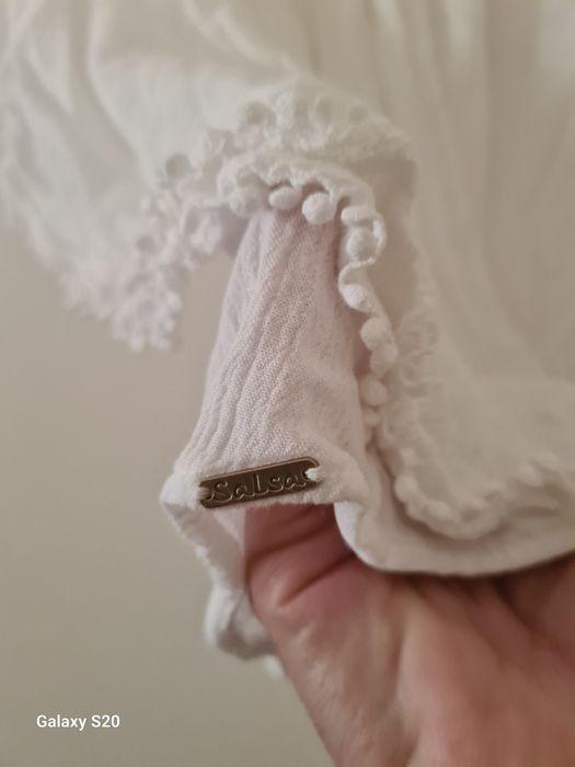 Blusa branca pouco usada marca Salsa