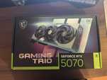 Nowa Karta Graficzna MSI RTX 5070 Gaming Trio Nieużywana