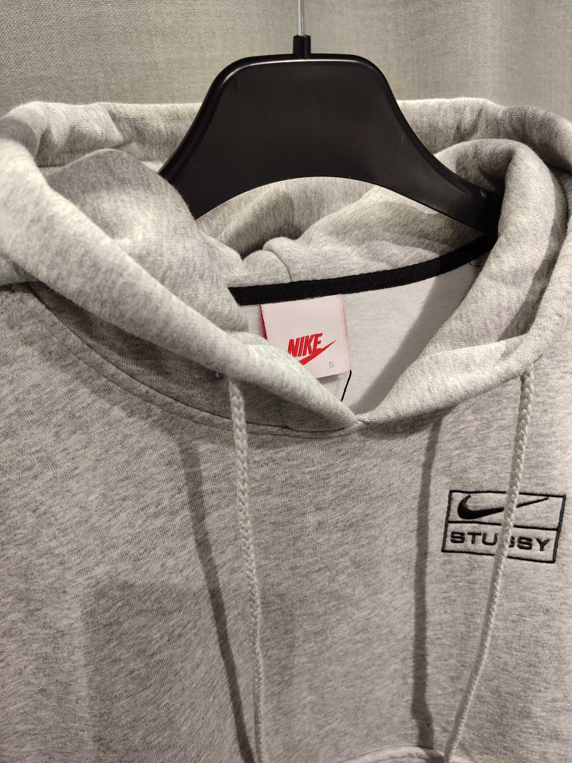 Худі NIKE X STUSSY Popover Hoodie Grey