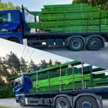 Wiezba dachowa/Deski szalunkowe/Impregnacja/Transport