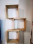 Movel de 3 quadrados