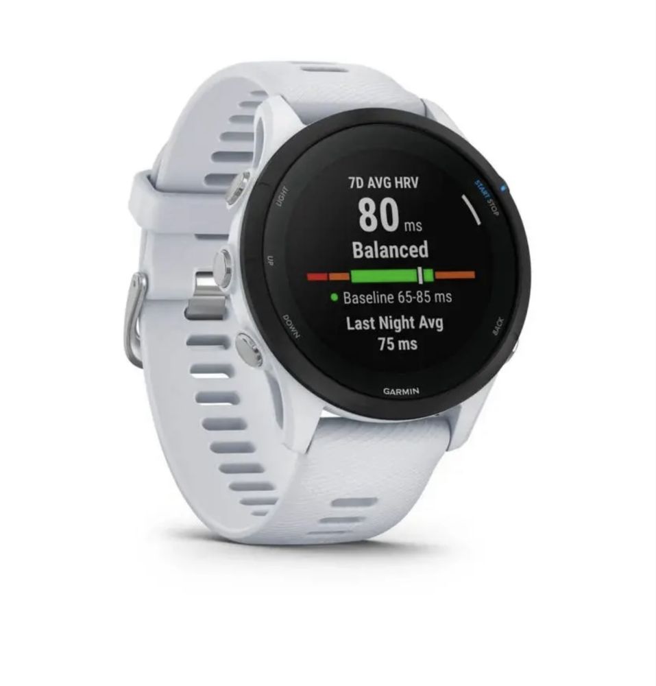 Garmin Forerunner 255 Music Mleczny kwarc