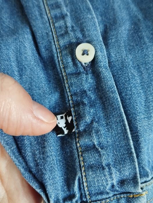 Męska koszula jeansowa r. S/M Ernst Alexis 39/40