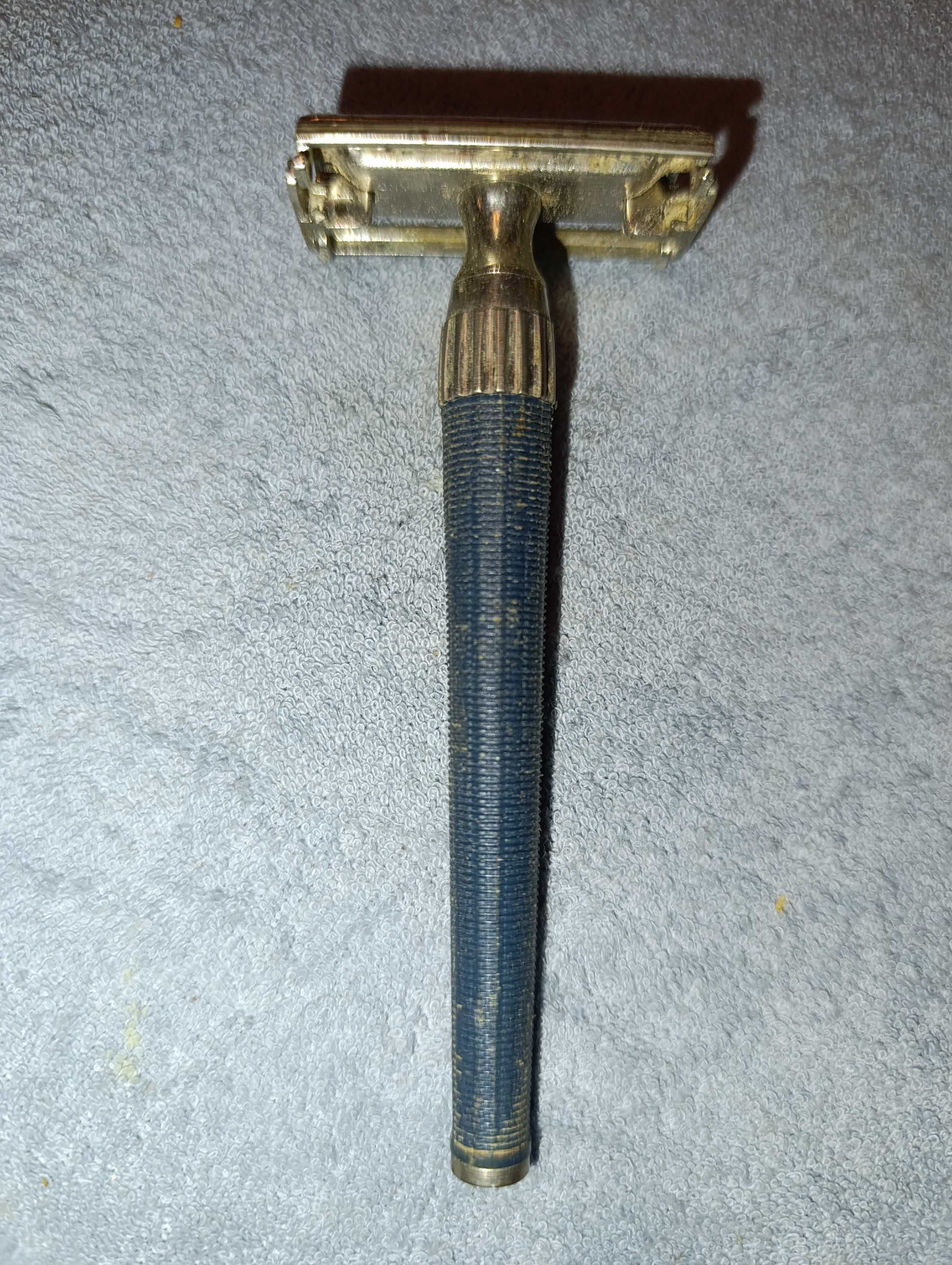 stara maszynka do golenia na żyletki -Gillette England