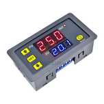 Módulo Temporizador Digital Relé LED DC 12V / AC 220V