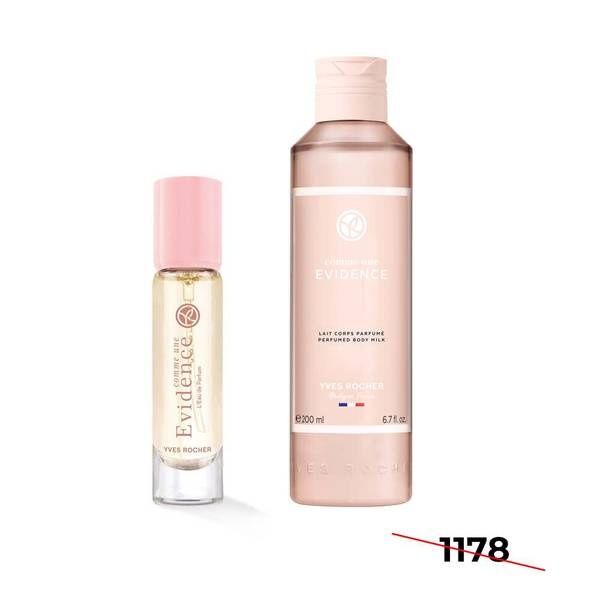 Набор Comme une Évidence: парфюмир вода и молочко для тела ив роше