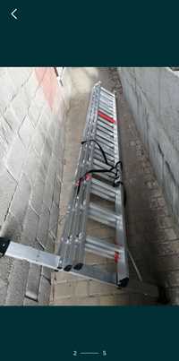 Аренда выдвижной лестницы-стремянки