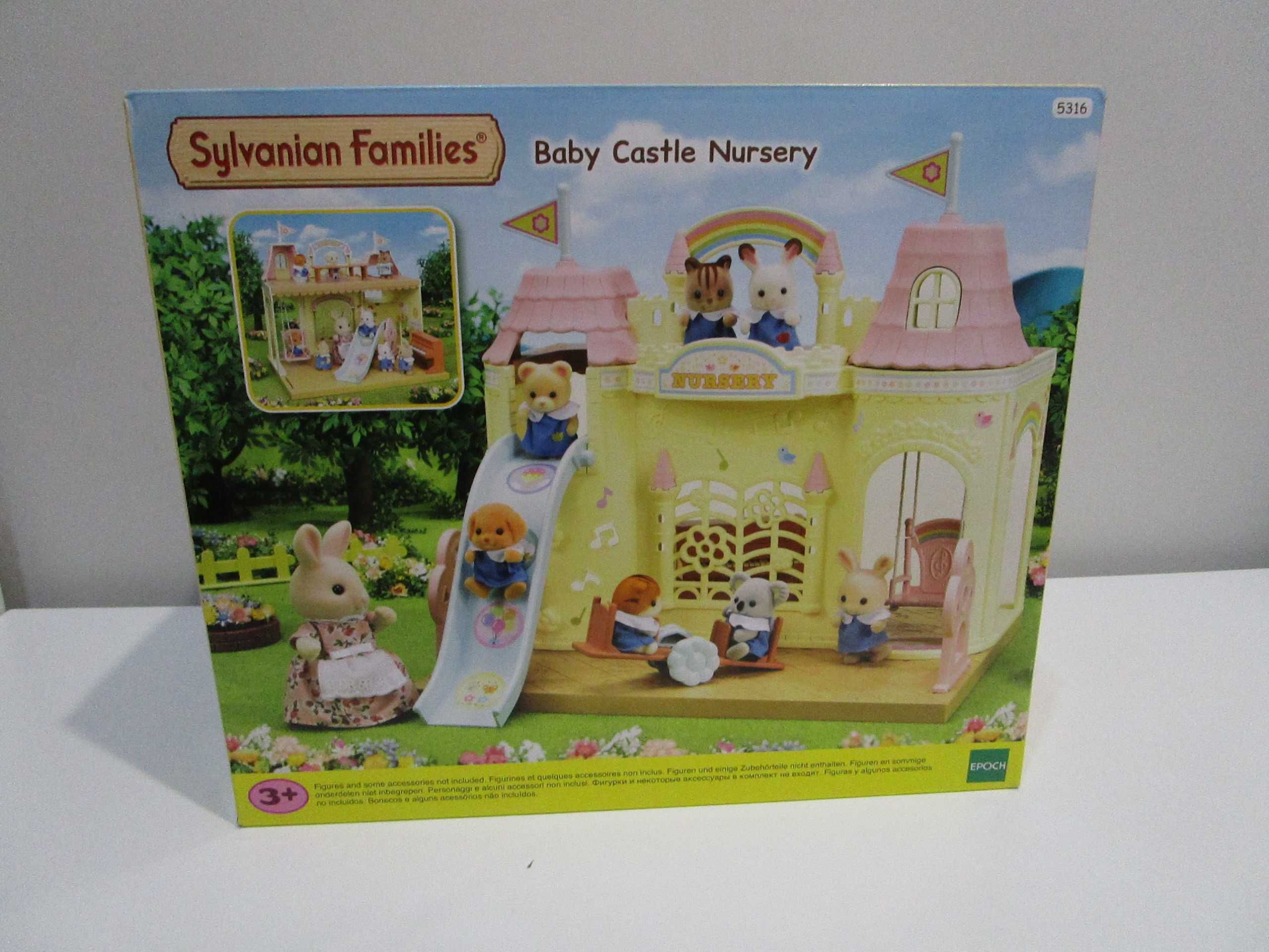 Sylvanian Families zamkowe przedszkole+oryginalne opakowanie