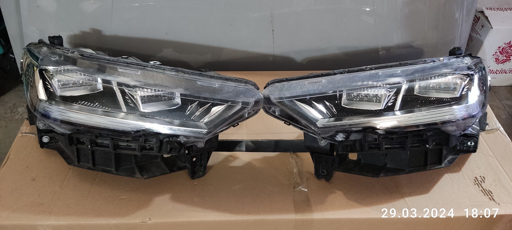 Haval H6 3 gen комплект передних фар 4121100xkno1a