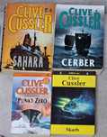Sahara Cussler Cerber Skarb Punkt Zero Cussler Brown zestaw 4 książek
