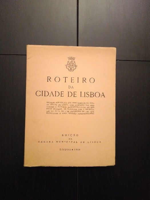 Raro - Roteiro da Cidade de Lisboa - 1960