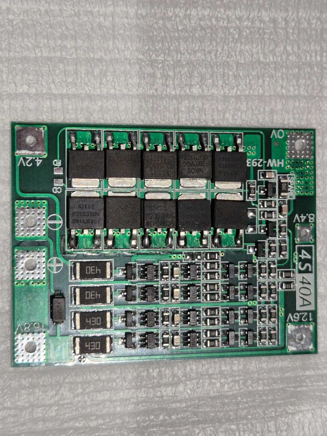 Moduł ładowarka BMS 4S 40A Li-Ion 16.8V z balanserem