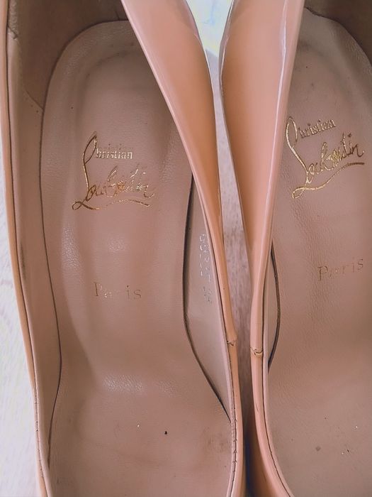 Туфлі лодочки, лабутени, шкіра