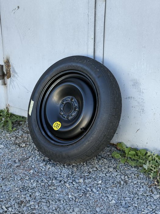 Докатка запаска 125/85R16 Розблт 5на108 Ford Volvo Peugeot Citroen