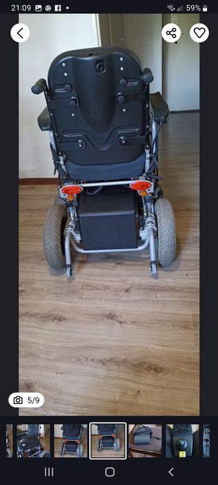 Wózek inwalidzki elektryczny Verminer Scuod