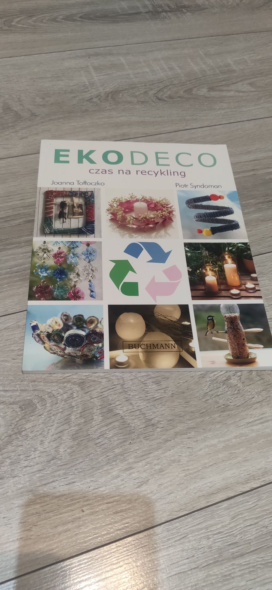 Książka Ekodeco czas na recykling nowa