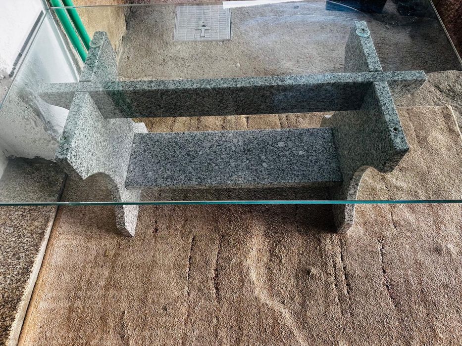 Mesa de centro de mármore