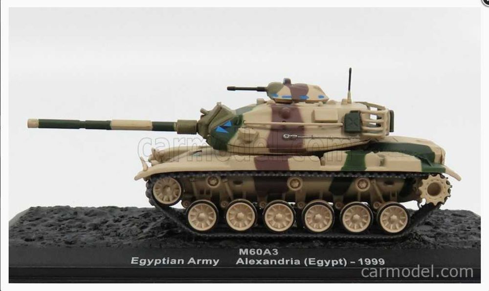 czołgi-deAgostini/M60A3 Egyptian Army Alexandria (Egypt)-1999