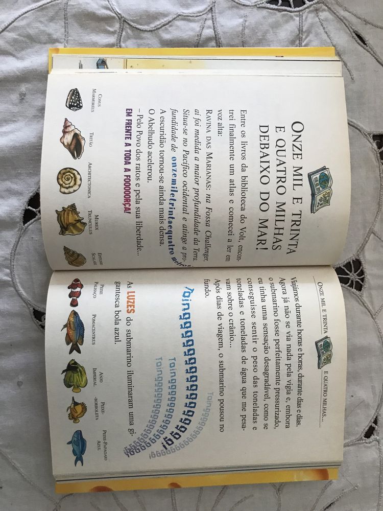 Livro “O Estranho Caso do Choco Gigante” de Geronimo Stilton