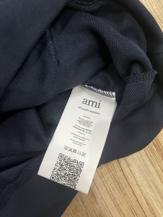 Hoodie Ami Paris (Azul Marinho L)