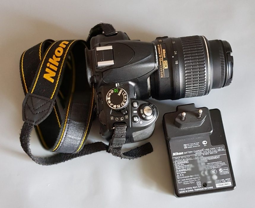 Фотоаппарат зеркальный Nikon D 3100 kit 18-55 с сумкой, качественный