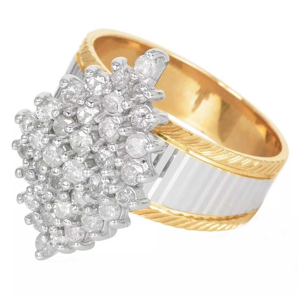 pierścionek złoto diamenty brylanty 1,08 ct 6,21 g certyfikat g841