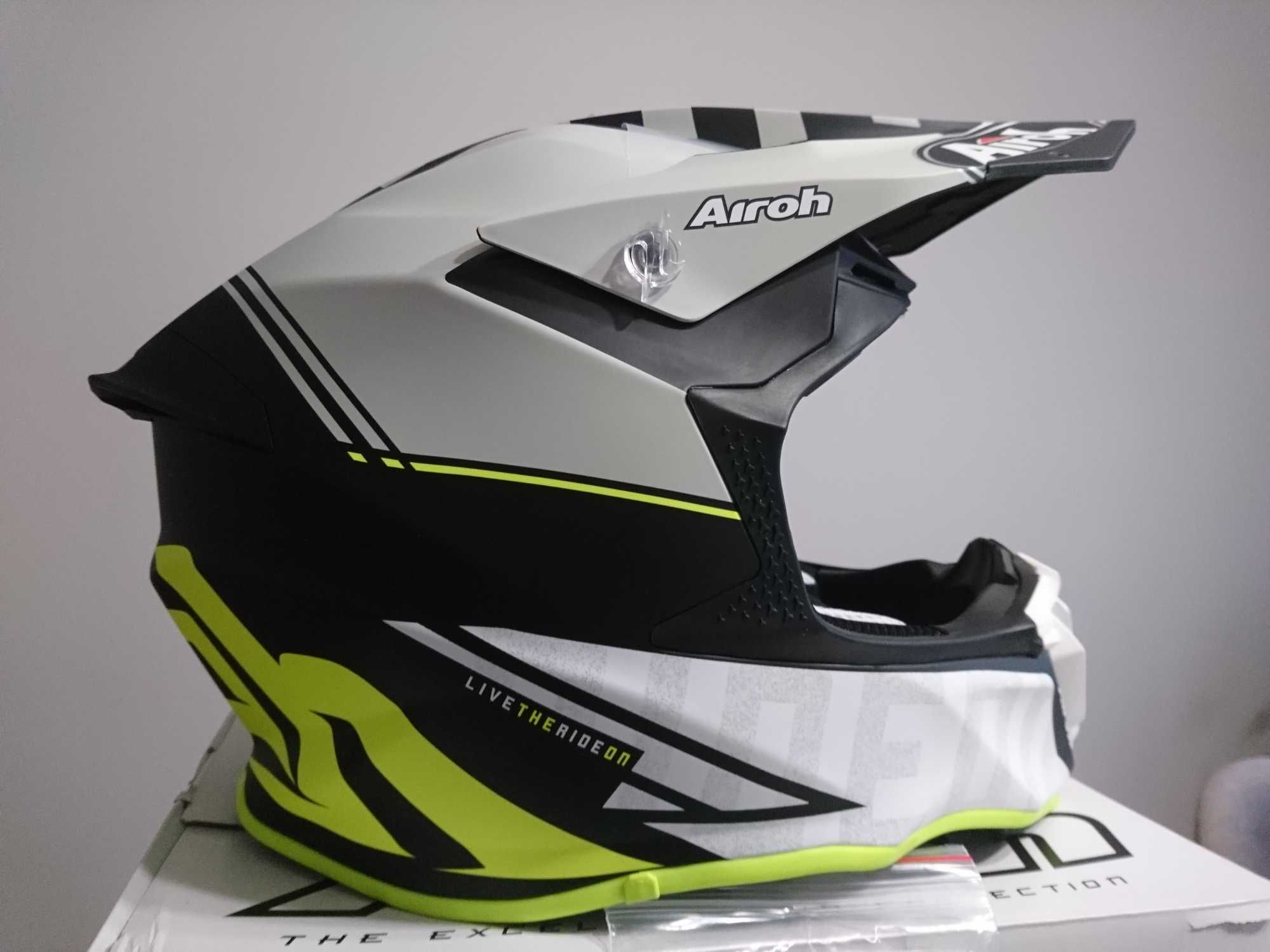 Airoh TW2 T31kask mx mtb cross enduro XL Nowy twist 2.0