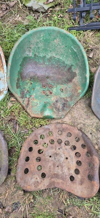 Siedzenie siedzisko krzesło hoker PRL kosiarka retro vintage loft