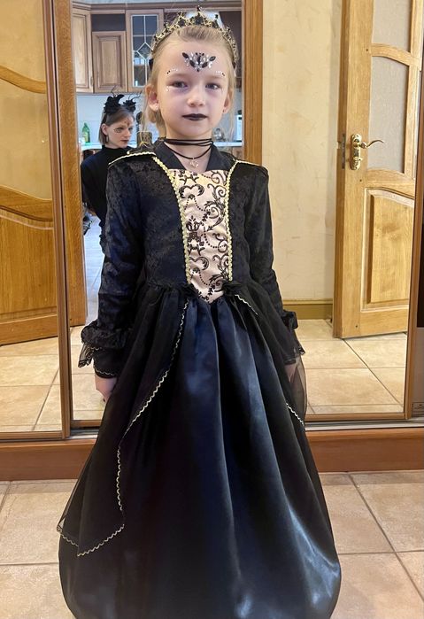 Сукня святкова королева ночі + корона