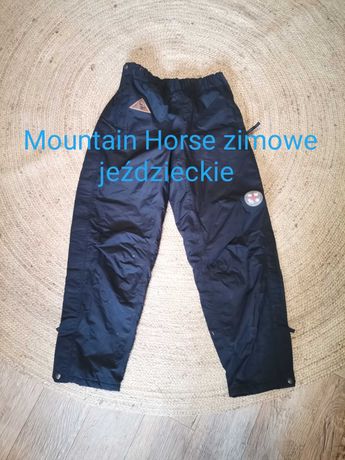 Spodnie jeździeckie męskie zimowe Mountain Horse