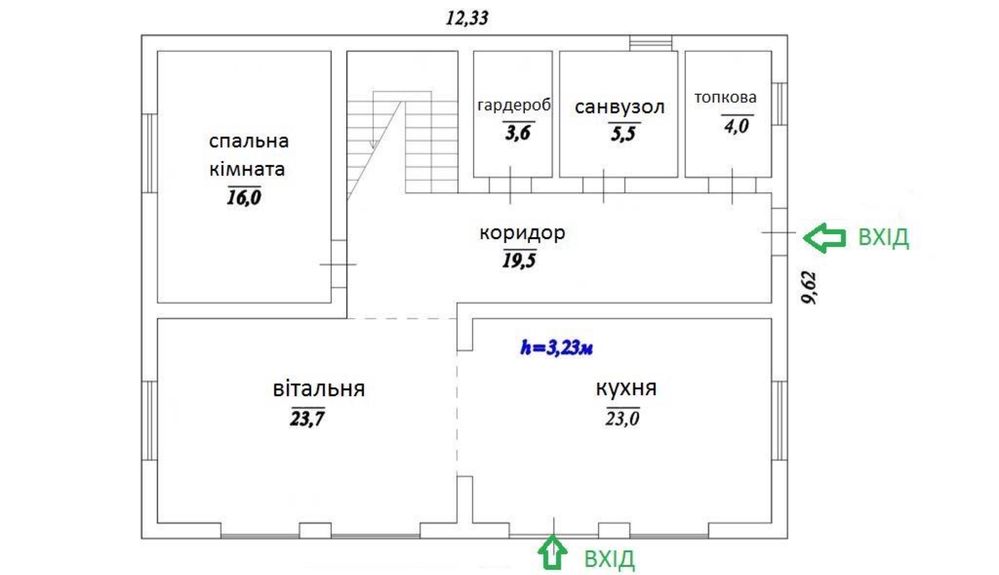 Заміський будинок в європейському стилі