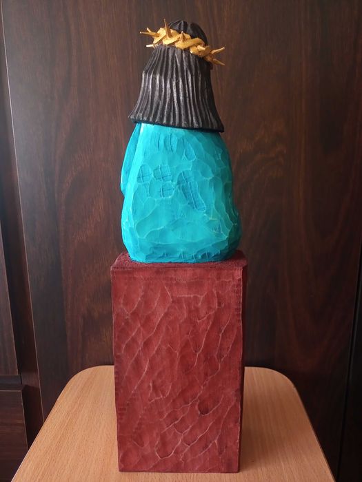 Rzeżba Jezusa frasobliwego