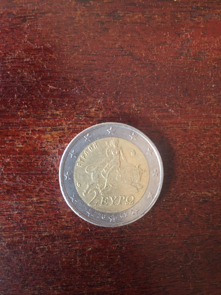 Moedas diferentes de 2 euros raras