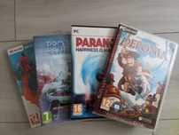 pakiet 4 gier PC: Deponia PL, The Way PL,  Paranoia, Projekt Remedium