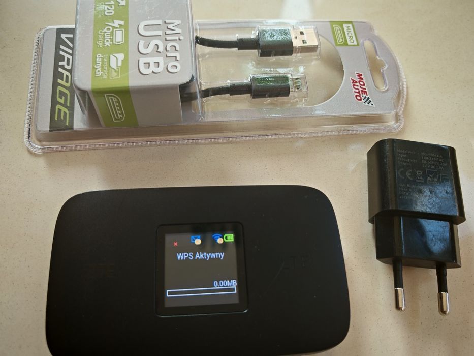 Zte Router mobilny modem LTE na kartę SIM wejście na antenę 4G mifi