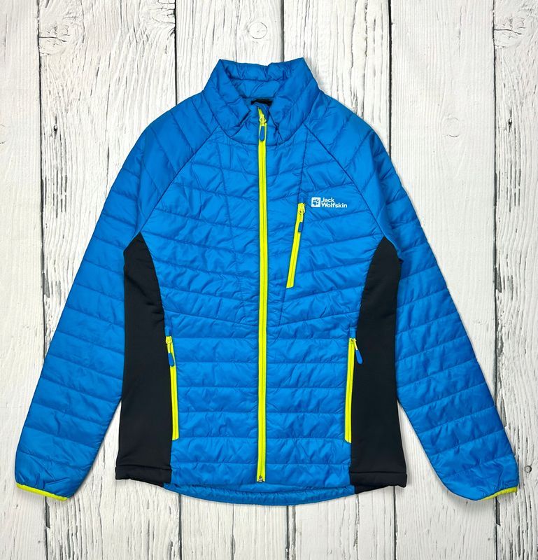 Jack Wolfskin Izolacyjna Kurtka Trekkingowa Męska Pikowana Primaloft r