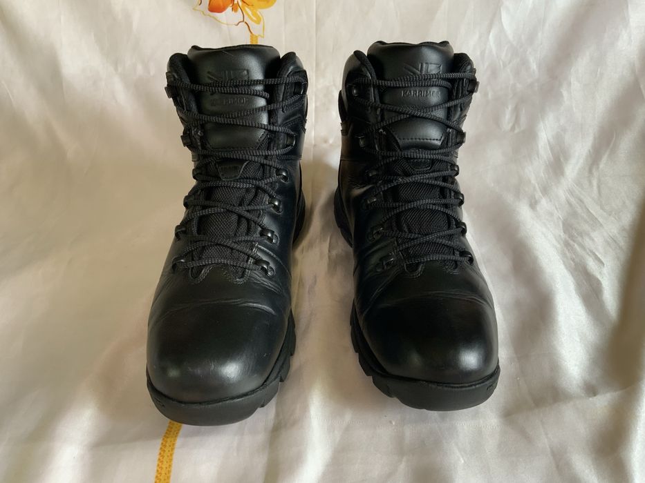 Теплющие фирменные кожаные зимние ботинки Karrimor. Размер 45 / 30 см