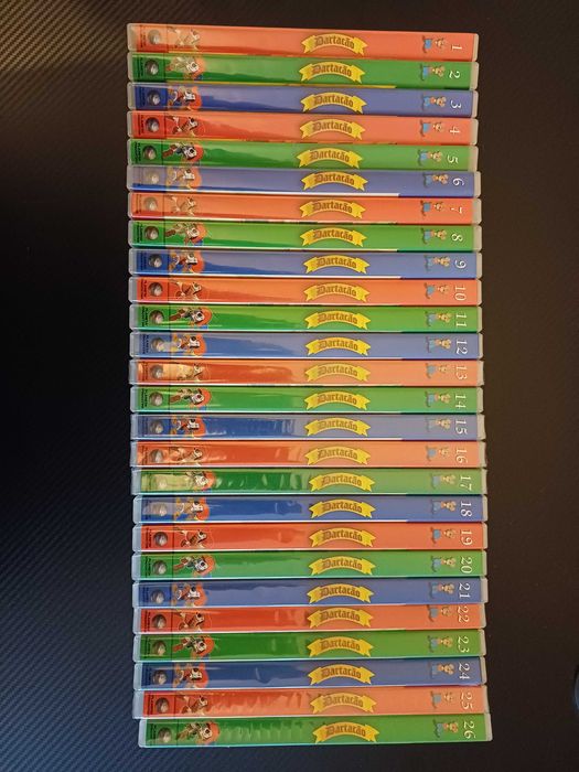 Colecção Dartacão completa em dvd