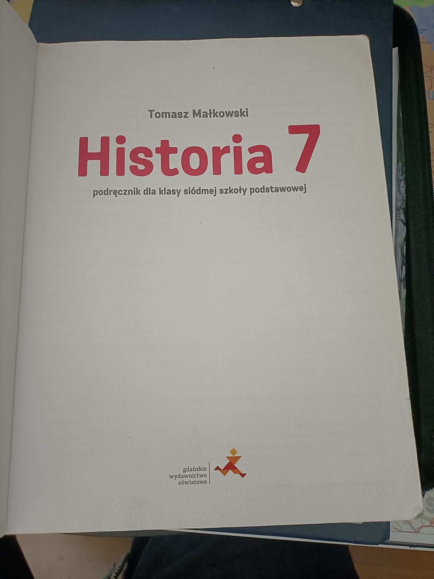 Podręcznik HISTORIA, klasa 7, z plusem, gdanskie wyd. oswiatowe