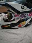 Capacete mota semi novo