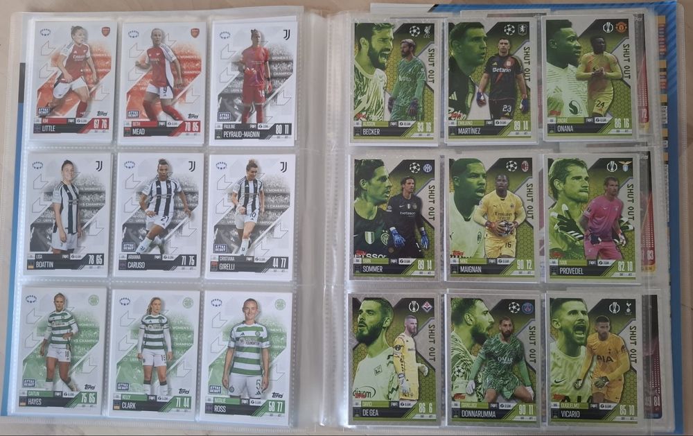 Cartas Match Attax Extra Champions League Topps 2024-25