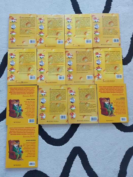 Coleção de livros para criança - G. Stilton